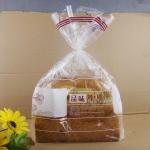 Grip seal bopp cellophane bread bags / snack bag packaging / cookies pouches for sale
