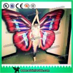 Custom Inflatable Cartoon Characters , Digital Printing Inflatable Butterfly Wing Model for sale