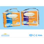 Medical Single Tab Adult Disposable Diapers For Old Age People , Non - Toxic for sale