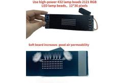 China Bluetooth LED Programmable Hat Customized App Control Smart Cap supplier