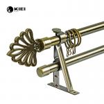 Iron Pipe Curtain Rods 19MM Diameter For Living Room for sale