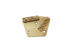 China ASL Trapezoid Magnetic PCD Split connection Diamond Grinding Shoes non-threaded supplier