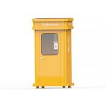 40dB Vandal Proof Acoustic Phone Booth Public Telephone Booth Anti Noise for sale