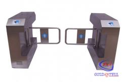 China Entrance Swing Barrier Gate With RFID Card Reader And Software Management supplier