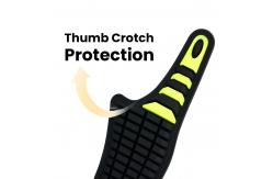 China Classic TPR Patches Impact Resistant For Safety Work Gloves supplier