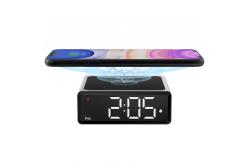 China Multi Function 10W Wireless Charging Clock Mobile phone Fast Charger supplier