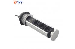China Pop Up Column Kitchen Desk Hidden Socket With EU Power supplier