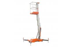China 4m 6m 8m Electric Hydraulic Mast Lift Aluminium Alloy Lift Platform supplier