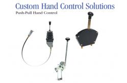 China Push Pull Universal Throttle Lever , Custom Handbrake Lever For Construction Machine supplier