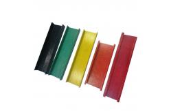 China Customized Fiberglass Pultruded C Channel GRP Ladder Profiles FRP  U Channel GFRP U Section supplier