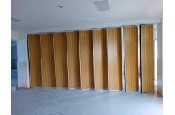 China Customized Operable Folding Partition Walls Australia / Sound Proof Wall Dividers supplier