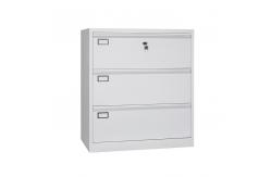 China Office School A4 A3 FC Folder Three Drawer Filing Cabinet supplier