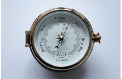 China Marine Nautical Brass Barometers Weather Instruments Aneroid Movement supplier