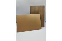 China PE Aluminum Composite Panel 0.15mm Aluminum  Layer Thickness supplier