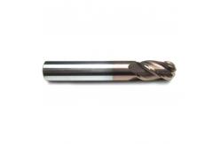 China Solid Tungsten Carbide Cnc Round Spherical Ball Nose End Mill supplier