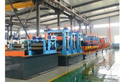 China High Precision ERW Pipe Mill Machine for Carbon Steel 21-63mm Diameter supplier