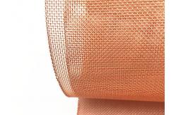 China 16 Mesh Number Copper Mesh For Mri / Rf Window With Customized Specifications supplier