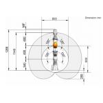 Kuka Lbr Iiwa 7  Robot Arm Seven Axis Cooperative Robot Rotate Around