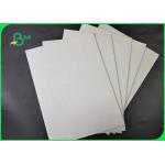 800GSM Recycled Pulp Chipboard Uncoated All Grey With FSC For Binder Cover