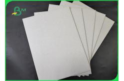 China 800GSM Recycled Pulp Chipboard Uncoated All Grey With FSC For Binder Cover supplier