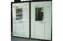 China Metal Clean Room Equipment , Single Person Cleanroom Air Shower PLC Control supplier