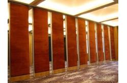 China Gypsum Board Folding Restaurant Movable Partition Walls 500mm Width supplier