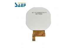 China Small Circular LCD Display , Round LCD Module Spi MCU Interface 1.22 Inch supplier
