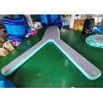 Customized Drop Stitch Y Shape Pontoon Boat Platform For Parking for sale