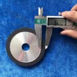 Flat Ceramic CBN Grinding Wheel Stainless Steel Grit Customization for sale