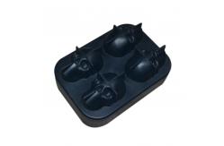 China Summer Silicone Ice Mold Sustainable 3D Skull Ice Cube Mold Customized supplier