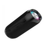Quad-color (black.gray.red.blue) speaker with ABS+silicone, dual 45MM 5W drivers, IPX4 waterproof, 1200mAh battery,RGB light for sale