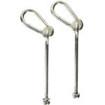 Outdoor Carbon Steel Swing Hanger Hook With Long Screw Carabiner Hook Swing Accessories for sale