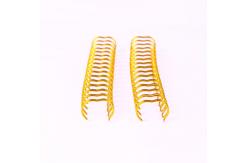 China 25.4mm Double Loop Wire Binding , 34 Loops Document Metal Spiral Wire supplier
