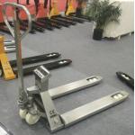 Stainless Steel Pallet Jack With Weight Scale Washdown Weighing Pallet Jack