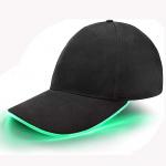 Flash Glow LED Baseball Caps Light Up Hat For Hip Hop Performance for sale
