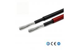 China Stranded Oxygen Free Tinned Copper Wire PV Cable 2.5mm2 Red Black supplier