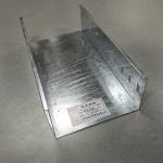 Silver Hot Dipped Galvanized Cable Tray With Non Flammable Fire Resistance 50mm-1000mm Width for sale