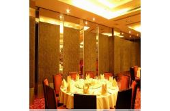China Movable Folding sliding Partition Door On Aluminum Track Max 6000mm Height supplier