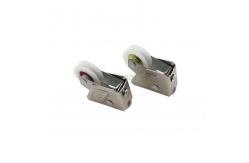 China Smooth Operation Iron Shell Aluminium Sliding Window Rollers with Nylon Bearing supplier