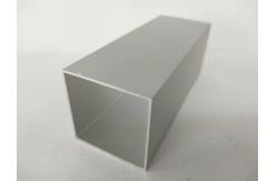 China Mechanical Strength Powder Coated Aluminium Extrusions Rectangle Shape supplier