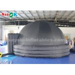 4m 100% Blackout Inflatable Planetarium Dome With PVC Floor Mat For School Teaching for sale