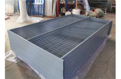 China Powder Coating And PVC Coating Canada Temp Fencing Panels For Construction Site supplier