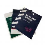 Custom Cheap D Cut Non Woven Carry Bag Promotional D Cut Bag Price With Logo Print for sale