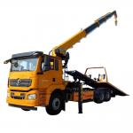 SHACMAN  M3000    18 Tons Road Rescue Trailer With Crane   Boom Truck   Tow  Truck  With  Crane for sale