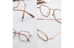 China Optical Eyeglasses Frame Pure Titanium And Actate Frame 88285 supplier
