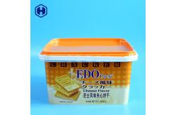 China 121mm Plastic IML Tubs With Handle Custom Logo supplier