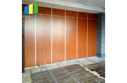China Floor To Ceiling Hotel Folding Sound Proof Partition Wall Hanging System supplier