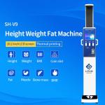 Ultrasonic Height Weight Scale Body Composition Analyzer For Pharmacy for sale