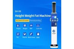 China Ultrasonic Body Height Weight Fat Scale Machine Analyzer Bmi Body Fat Scale supplier