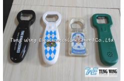 China Personalised Sound Bottle Opener Eco Friendly ABS Logo Printed For Christmas Gifts supplier
